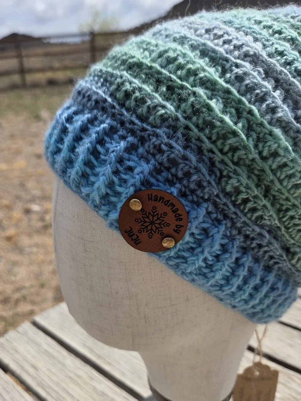 Artisan Handmade Crochet Lightweight Merino Wool Blend 